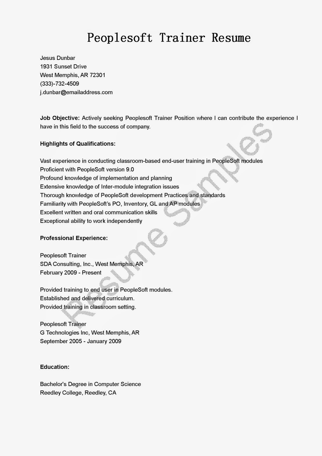 Excellent communication and interpersonal skills resume